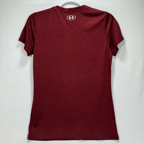 NWT New Under Armour Women's  V-Neck Jersey Tech Twist XS Shirt Top Exercise - Picture 4 of 4